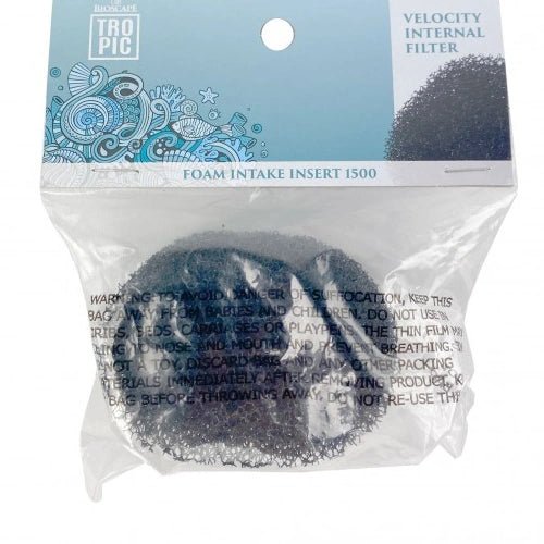Bioscape Black Foam Intake Insert Velocity 1000 (1)